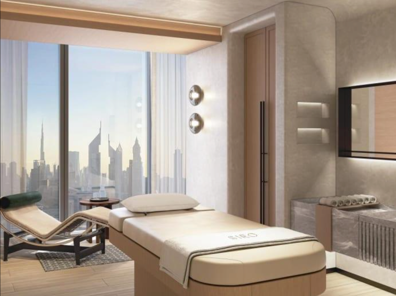 Luxury wellness centre featuring commercial PEMF recovery equipment