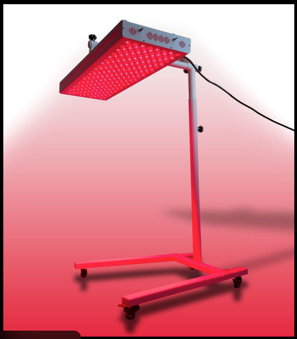 Red light and near-infrared light therapy system